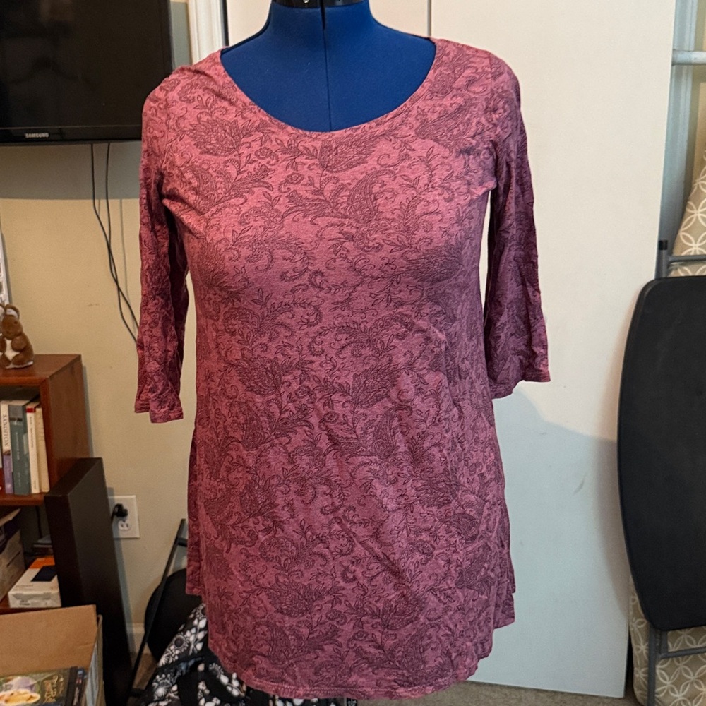 J.Jill Pure Jill ballet sleeve tunic size S